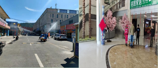 強化防疫措施 深化防汛排查 筑牢安全防線--現代物流公司開展復工復市前防疫消殺、防汛檢查工作