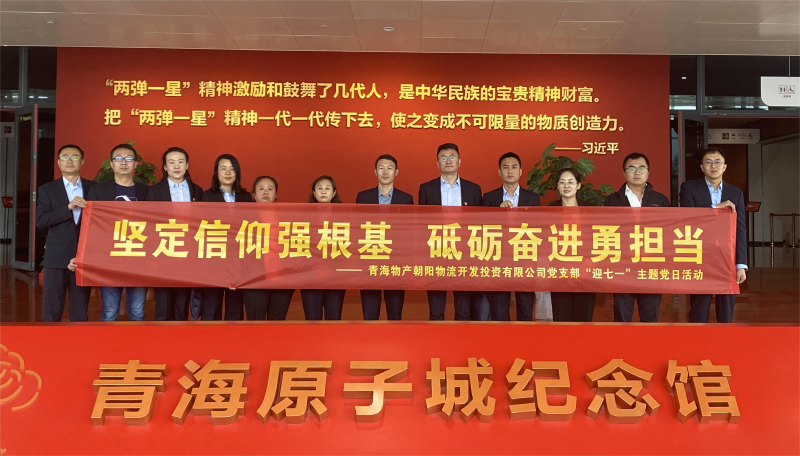 堅定信仰強根基，砥礪奮進勇擔當 朝物開投公司黨支部開展迎&ldquo;七一&rdquo;主題黨日活動