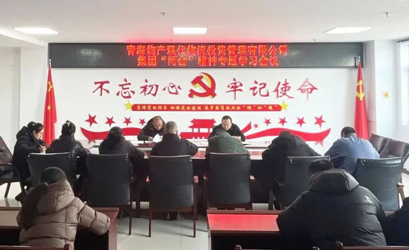 錨定目標鼓干勁 砥礪前行齊奮進&mdash;&mdash;現代物流公司召開集團&ldquo;兩會&rdquo;精神專題學習會議