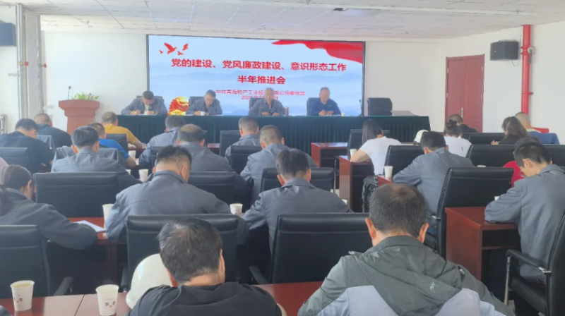 工投公司黨委召開黨的建設、黨風廉政建設、意識形態(tài)工作半年推進會