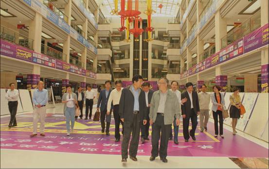 副省長王黎明一行視察朝陽物流園區(qū)，臨空經(jīng)濟開發(fā)區(qū)工作